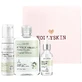 Набір Hollyskin Glycolic AHA Acid Basic Care (foam/150ml + ser/50ml + toner/250ml)