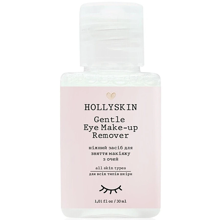 Hollyskin Gentle Eye Make-Up Remover (мини) Нежное средство для снятия макияжа с глаз, 30 мл: цены и характеристики