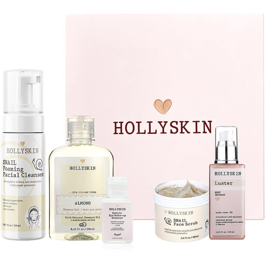 Подарунковий набір Hollyskin Magic Shine, 5 продуктів: ціни та характеристики