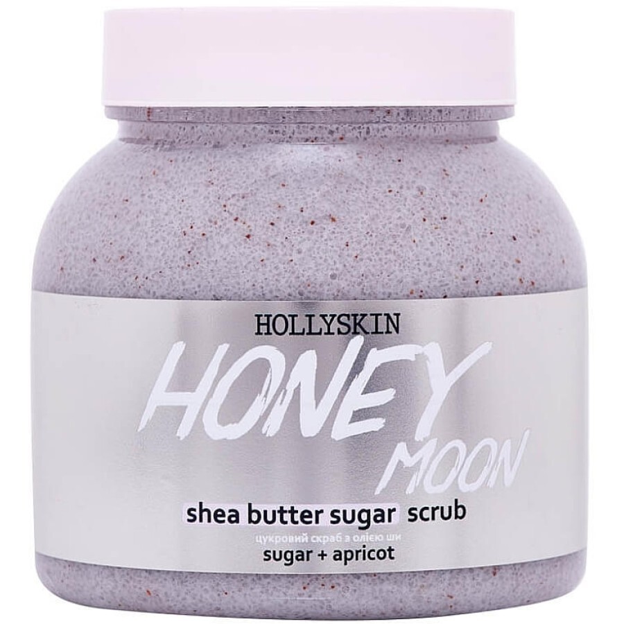 Сахарный скраб с маслом ши и перлитом Hollyskin Honey Moon, 300 мл: цены и характеристики