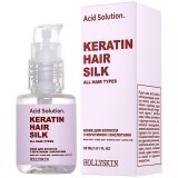 Жидкий шелк для волос с кератином и кислотами Hollyskin Acid Solution Keratin Hair Silk, 30 мл