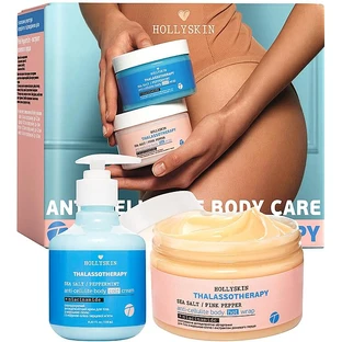 Набор Hollyskin Thalassotherapy (b/wrap/250ml + b/cr/250ml)