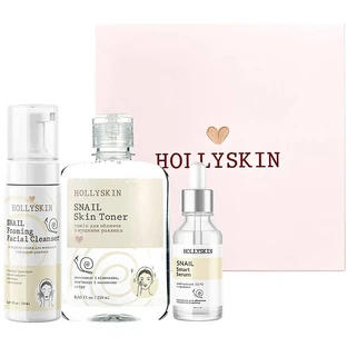 Набор Hollyskin Snail Smart Basic Care (foam/150ml+ser/50ml+toner/250ml)