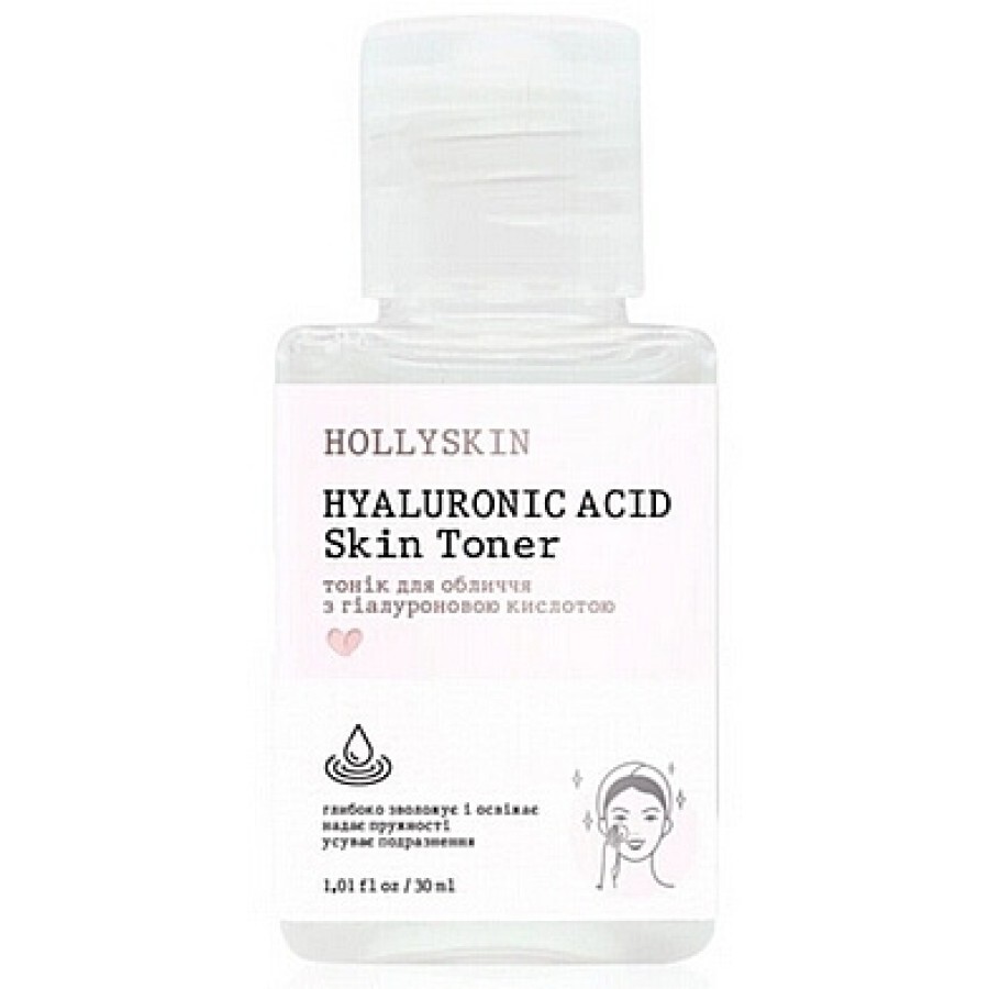 Тоник для лица Hollyskin Hyaluronic Acid Skin Toner, 30 мл: цены и характеристики