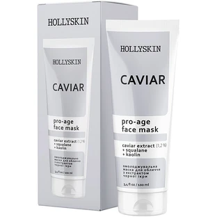 Маска для лица с черной икрой Hollyskin Caviar Face Mask, 100 мл