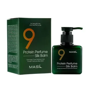 Незмивний бальзам з протеїнами для пошкодженого волосся Masil 9 Protein Perfume Silk Balm, 180 мл