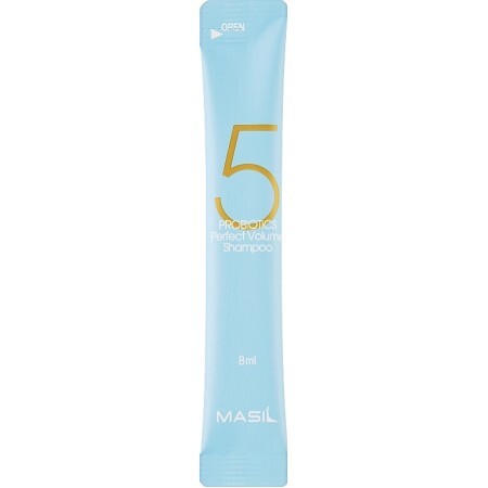 Шампунь с пробиотиками для идеального объема волос Masil 5 Probiotics Perfect Volume Shampoo (пробник), 8 мл