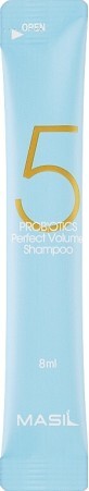 Шампунь з пробіотиками для ідеального об&#39;єму волосся Masil 5 Probiotics Perfect Volume Shampoo (пробник), 8 мл