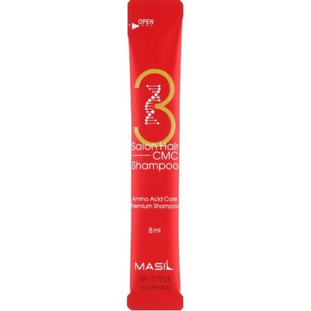 Шампунь с аминокислотами Masil 3 Salon Hair CMC Shampoo, 8 мл
