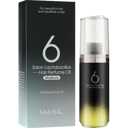 Зволожувальна парфумована олія для пошкодженого волосся Masil Salon Lactobacillus Hair Perfume Oil Moisture, 66 мл: ціни та характеристики