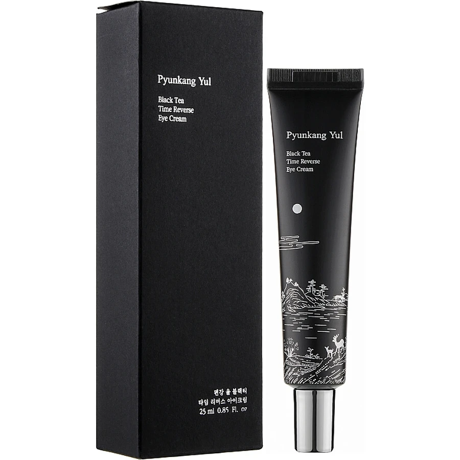 Омолоджувальний крем для шкіри навколо очей Pyunkang Yul Black Tea Time Reverse Eye Cream, 25 мл: ціни та характеристики