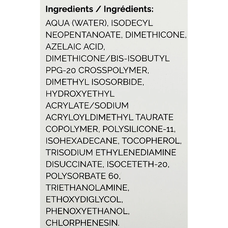 Суспензія з азелаїновою кислотою The Ordinary Azelaic Acid Suspension 10%, 30 мл: ціни та характеристики