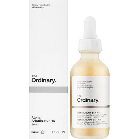 Сыворотка для лица Ordinary Alpha Arbutine 2% HA Sérum Hydratant, 60 мл: цены и характеристики