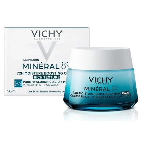Крем Vichy Mineral 89 Увлажнение 72 часа, насыщенный для сухой и очень сухой кожи лица, 50 мл: цены и характеристики