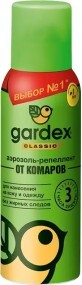 Аэрозоль-репеллент от комаров Gardex Classic, 100 мл