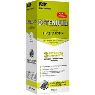 Лосьйон проти лупи Elfa Pharm Octenifur 250 мл