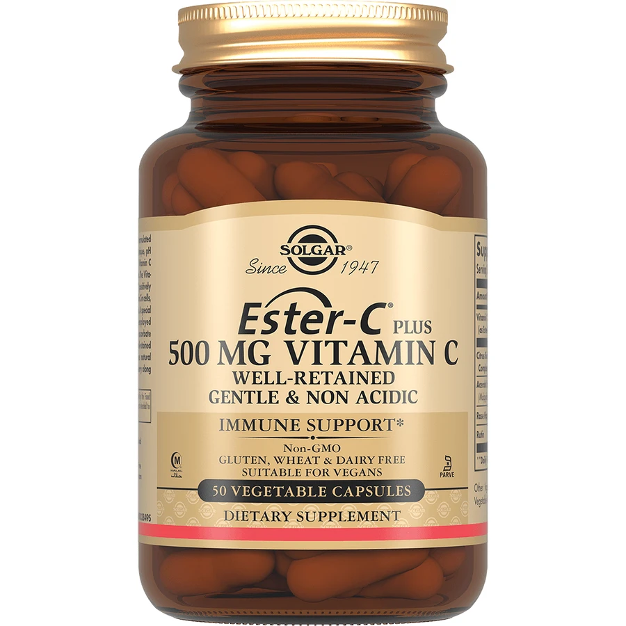 Solgar Ester-C Plus lmmune Complex Імуно-Комплекс Естер С Плюс капсули, №60: цены и характеристики