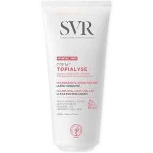 Поживний, заспокійливий крем для обличчя та тіла SVR Topialyse Nourishing Soothing 48H Cream, 200 мл