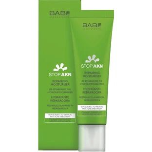 Восстанавливающий увлажняющий пост-акне крем Babe Laboratorios Repairing Moisturiser, 50 мл
