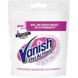 Засіб для видалення плям та відбілювач Vanish Gold Oxi Action Кришталева білизна, 30 г