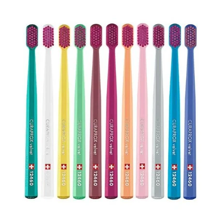 Зубная щетка Curaprox Velvett CS 12460, mega soft: цены и характеристики