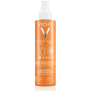 Спрей-флюид Vichy Capital Soleil солнцезащитный, водостойкий для тела SPF30, 200 мл