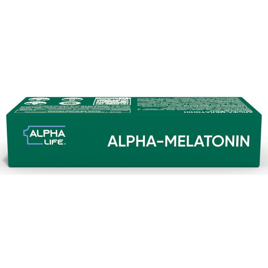 Альфа-Мелатонін 6 мг таблетки, № 30: ціни та характеристики