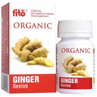 Натуральна добавка Fito Organic Імбир, капсули, №40