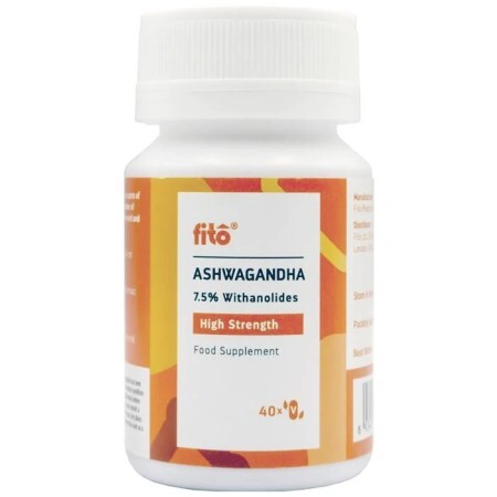 Ашваганда Fito Індійський женьшень 7,5% (37,5 мг) вітанолідів, стандартизовані капсули, №40