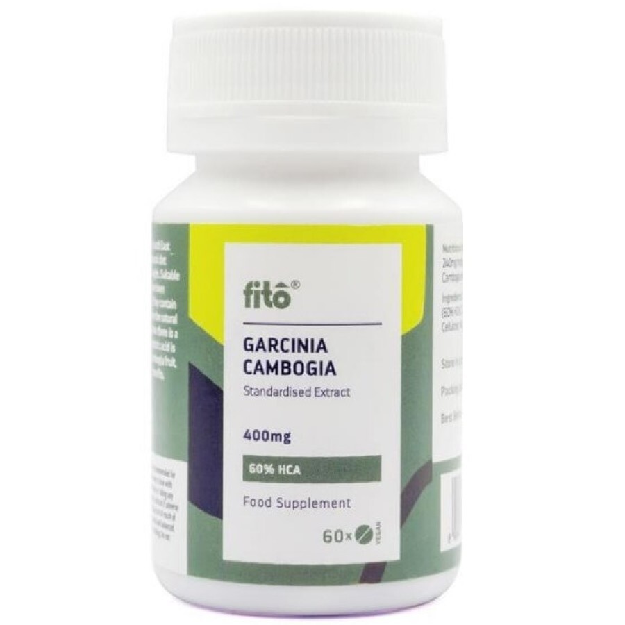 Гарциния камбоджийская Fito Garcinia Cambogia 400 мг, 60 таблеток: цены и характеристики