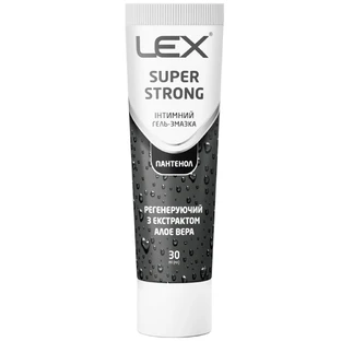 Гель-смазка Lex Super Strong Регенерирующий Алоэ вера, 30 мл