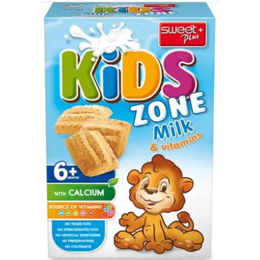 Печиво дитяче з молоком Kids zone, 220 г: ціни та характеристики