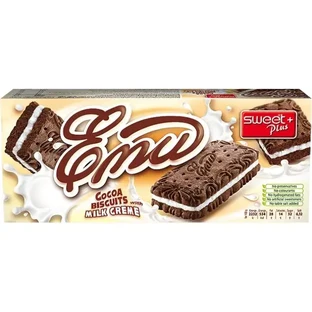 Печенье-сэндвич Sweet Plus Emu с молочным кремом, 160 г