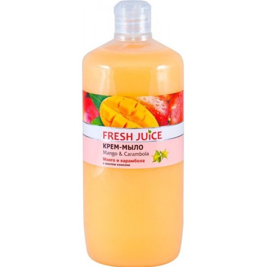 Жидкое мыло Fresh Juice Mango & Carambola, 1л: цены и характеристики
