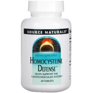 Защита от гомоцистеина, Homocysteine Defense, Source Naturals, 60 таблеток