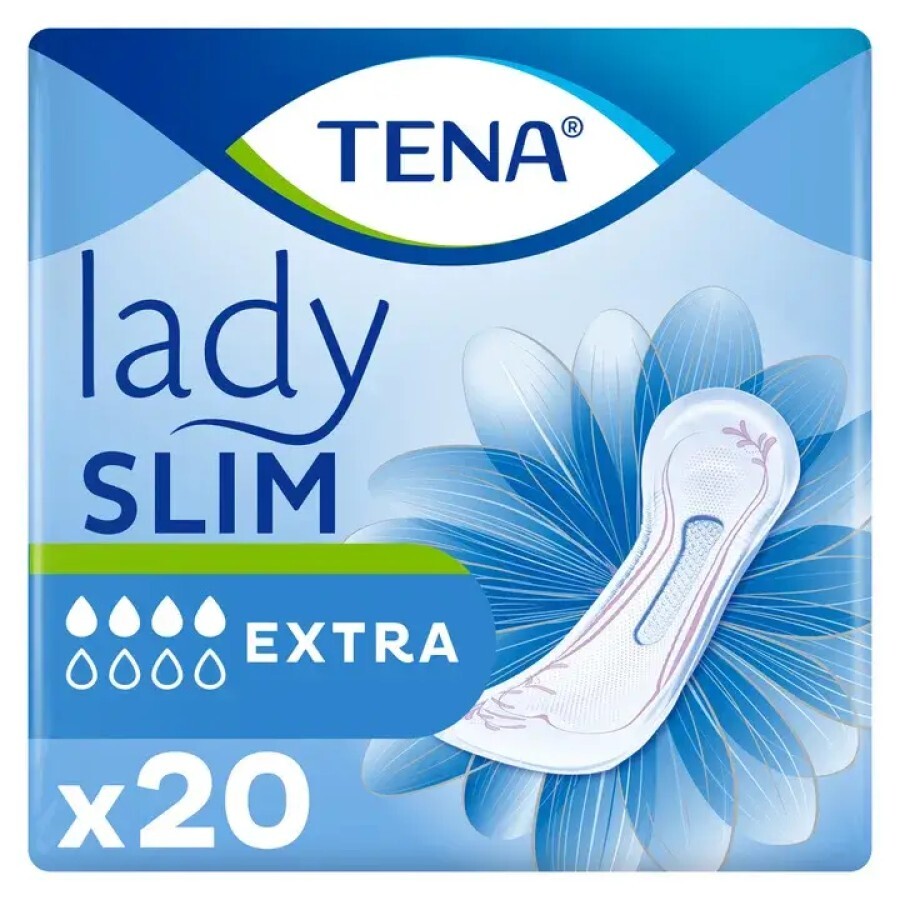 Урологічні прокладки Tena Lady Slim Extra, 20 шт.: ціни та характеристики