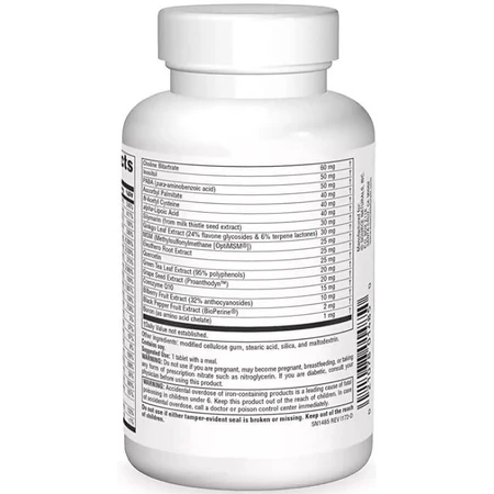Мультивитамины и Минералы, без железа, Advanced One Multiple No Iron, Source Naturals, 30 таблеток: цены и характеристики