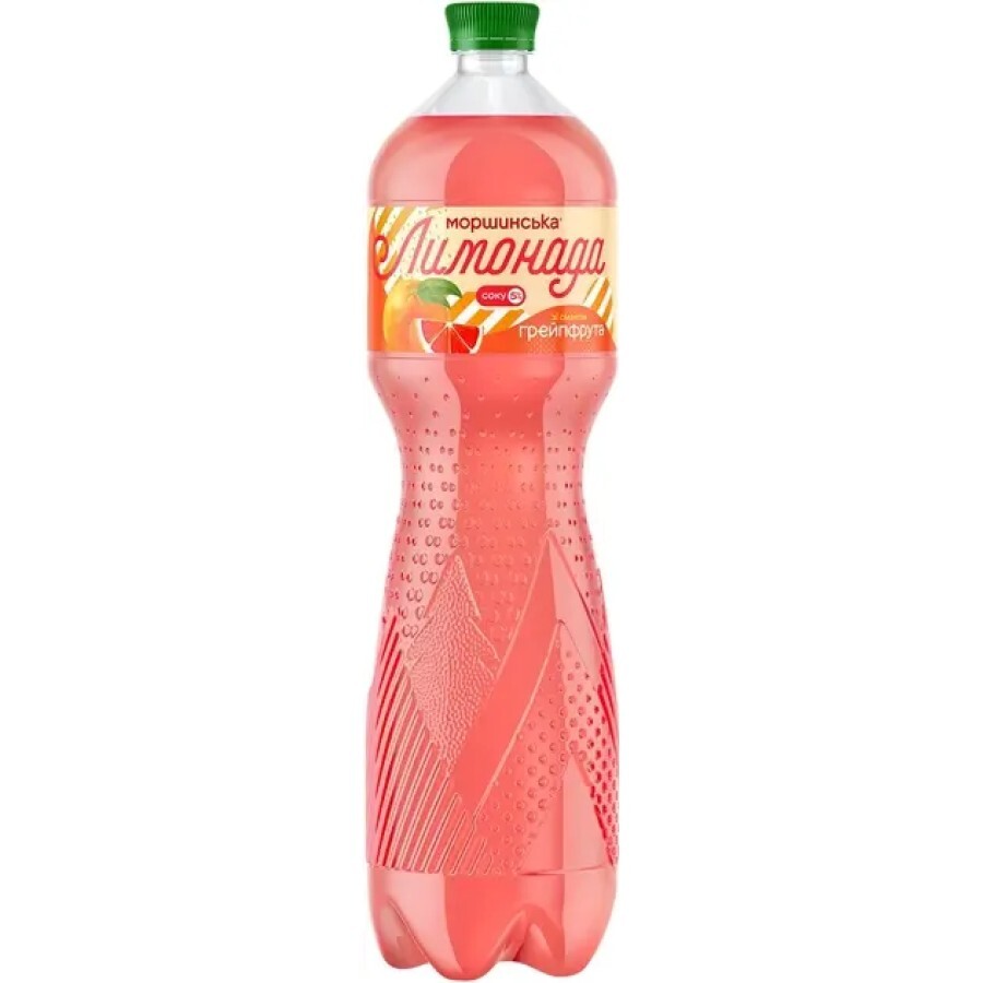 Вода Моршинська Лимонада зі смаком Грейпфрут 1.5 л: ціни та характеристики