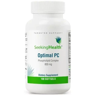 Комплекс фосфатидилхоліну, 800 мг, Optimal PC, Seeking Health, 100 гелевих капсул