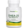 Дегідроепіандростерон з біоперином, 25 мг, DHEA-25 With Bioperine, Natures Plus, 60 капсул
