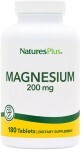 Магний, 200 мг, Magnesium, Natures Plus, 180 таблеток