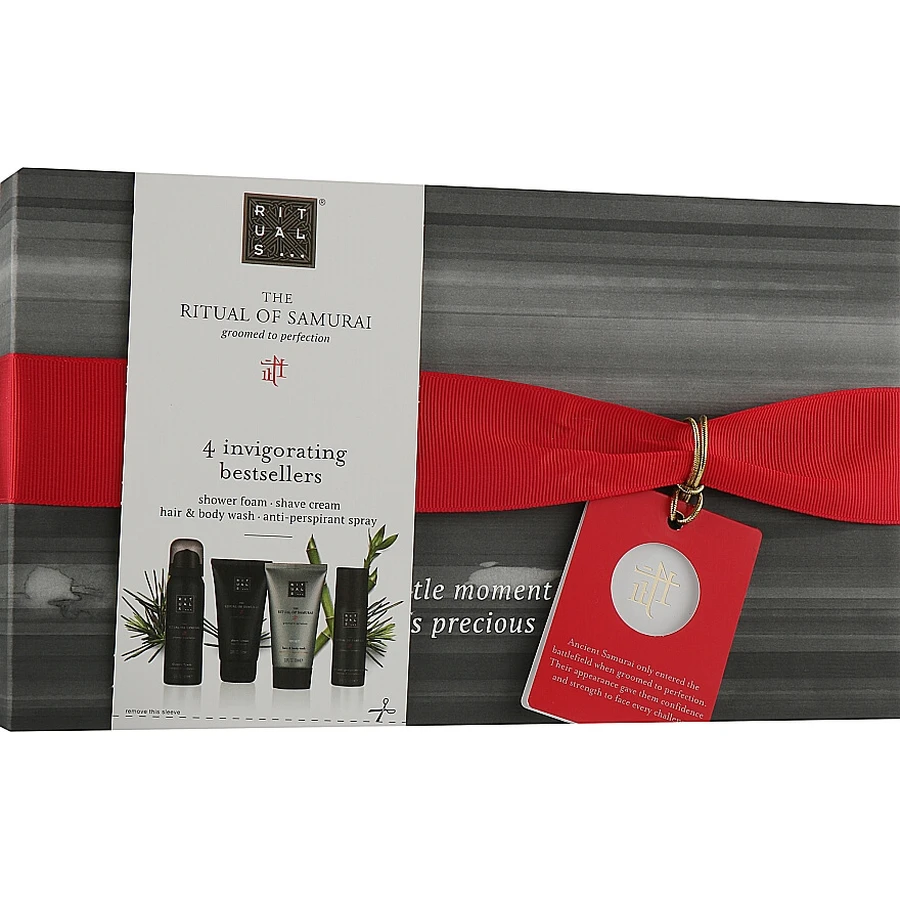 Набір Rituals The Ritual Of Samurai Small Gift Box (gel/50ml + shm/70ml + sh/cr/70ml + deo/50ml): ціни та характеристики