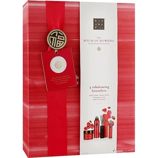 Набор Rituals The Ritual of Ayurveda Rebalancing Collection (b/cr/200ml + sh/gel/200ml + mist/50ml + fragrance/sticks/50ml)