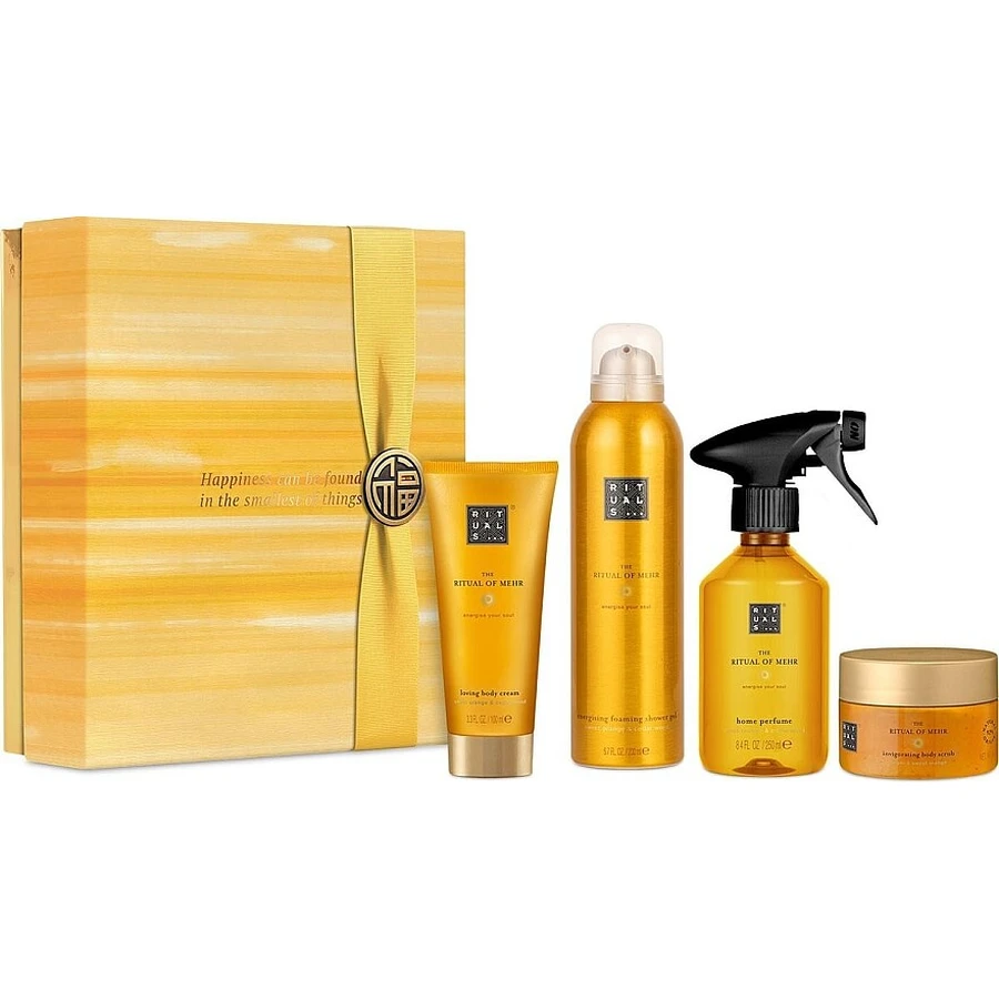 Набір Rituals The Ritual Of Mehr (b/cr/100ml + sh/gel/200ml + scrub/125g + h/parf/250ml): ціни та характеристики