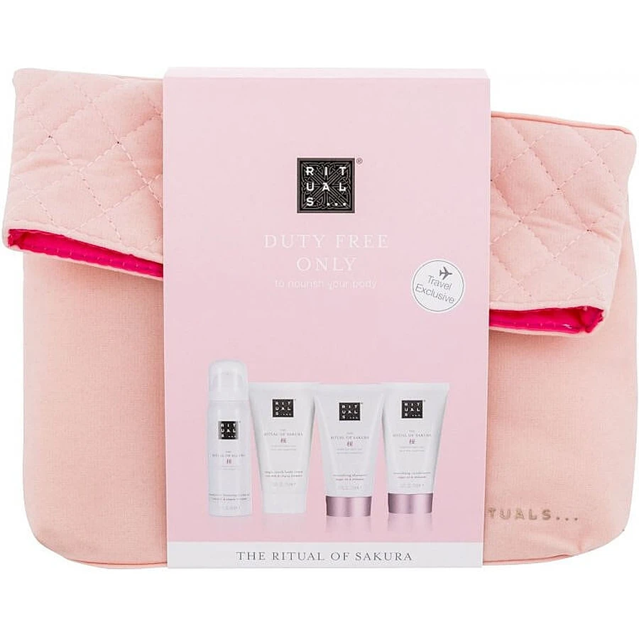 Набор Rituals The Ritual Of Sakura Duty Free Only (sg/gel/50ml + b/cr/70ml + sh/70ml + cond/70ml): цены и характеристики