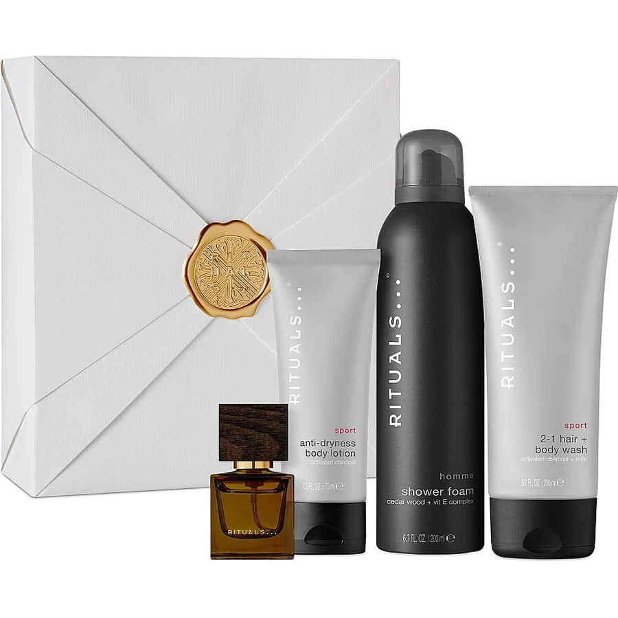 Rituals L'Essentiel Набір (edp/15ml + sh/foam/200ml + sh/gel/70ml + b/lot/70ml): ціни та характеристики