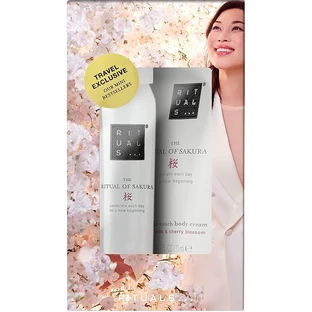 Набір Rituals The Ritual Of Sakura Mini Travel Set (b/cr/70ml + sh/gel/50ml)