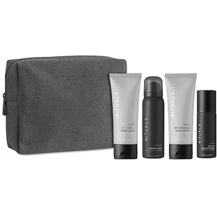 Набір Rituals Samurai Men's Care Set (sh/foam/50ml + deo/50ml + b/wash/70ml + b/lot/70ml + bag) з ЄС