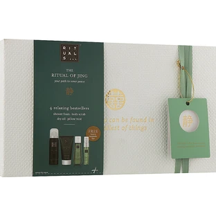 Набор Rituals The Ritual Of Jing Treat Gift Set (sh/foam/50ml + b/scrub/70ml + dry/oil/50ml + mist/20ml)
