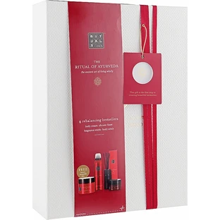 Набор Rituals The Ritual of Ayurveda Rebalancing Collection (b/scr/125g + sh/gel/200ml + b/cr/200ml + fragrance/sticks/50ml)